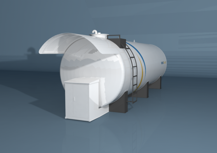 Çatı Muhafaza Sistemli Yakıt Tankları - Görsel 2